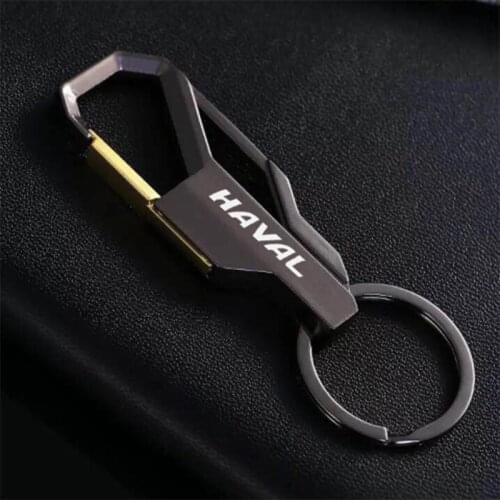 For Haval HOVER H3 H5 H2 Car logo key chain key ring personality creative key ring room key chain key management ring