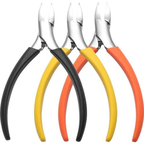 Nail Art Cuticle Nipper Clipper Edge Cutter Manicure Scissor Pliers Tool Dead Skin Remover Stainless Steel Pedicure Trimming