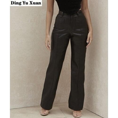 LIEBE MODE Women's Straight Trousers