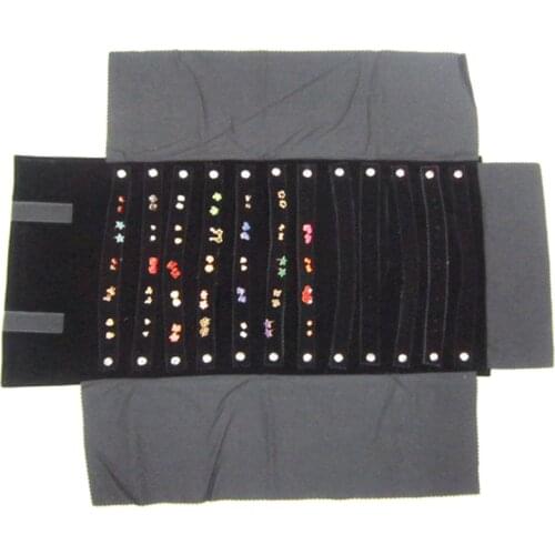 Multifunction Jewelry Storage Bag Earrings Rings Jewelry Bag Jewelry Display Tray Ring Earring Pendant Bracelet Exhibitor Holder