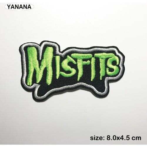 A BAND ROCK MUSIC Iron On Patches Cloth Mend Decorate Clothes Apparel Sewing Decoration Applique Badges Heavy Metal