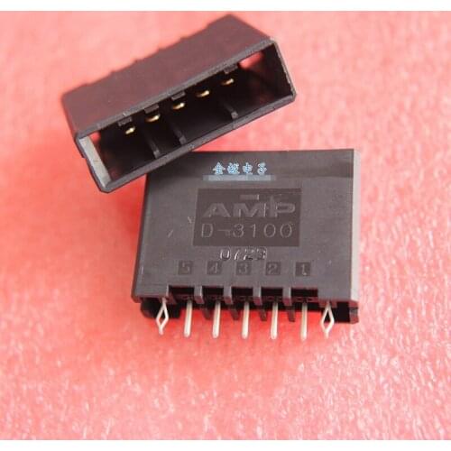 Original new 100% D-3100 PCB board joints 5pin 1-178315-5 connector