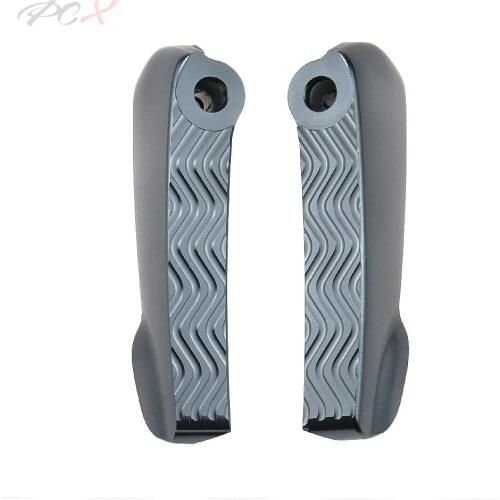 Scooter Foot Rests Passenger Foot Pegs Extensions Universal CNC Footpegs for VESPA GTS300 GTS250 GTV
