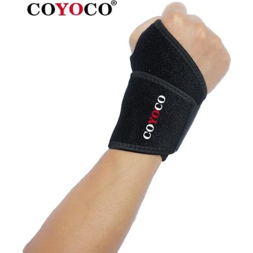 1 Pair Adjustable Wrist Protector Hand Dispenser Rubber Wristbands COYOCO Sports Protection Support Gym Sanitzer Brace