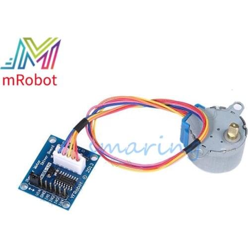 5V -12V 5 Wire Stepper Motor + ULN2003 Stepper Motor Driver Board for Arduino DIY Robot Arm Smart Car Eduational Teaching Kit