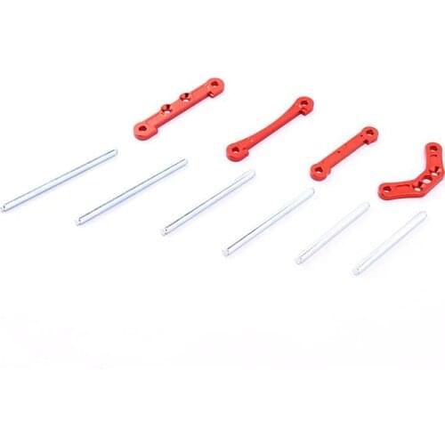 Alloy CNC Front and Rear brace and Hinge Pins for 1/5 HPI rovan km Baja 5B rc car PARTS