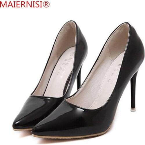 Women Pumps Wedding Shoes Women Pointed Toe 9.5 CM High Heels Fashion Sexy Shoes Business Working Shoes Woman