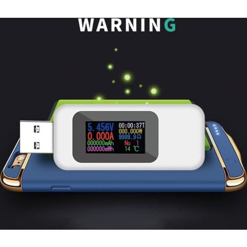 10 in 1 USB tester DC Digital voltmeter amperimetro voltage current volt meter Test ammeter detector power bank charger indicato