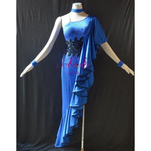 KAKA-NL1504,Women Dance Wear,Fringe Latin Dress,Salsa Dress Tango Samba Rumba Chacha Dress,women dance dress
