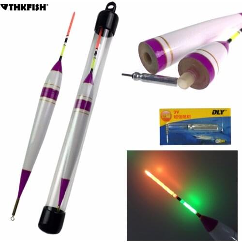 1Pcs 4g-11g Luminous Electronic Fishing Floats Saltwater Sea Fishing Buoy Bobbers Night Glow Fishing Float Bobbers