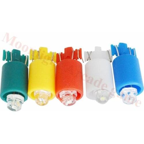 10Pcs DC12V LED Lights Blub For Arcade Illuminated Push Button Jamma MAME Fishing Slot Game Machine Parts