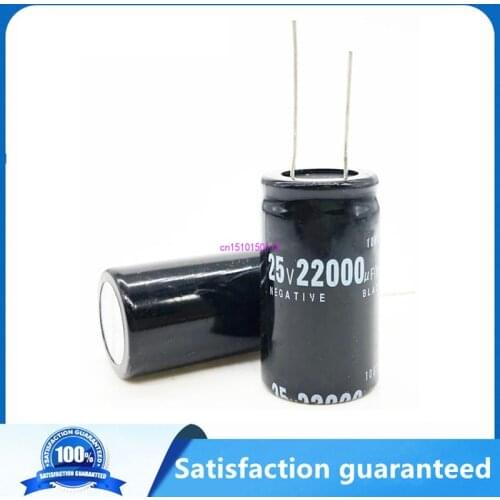Best quality 25V 22000UF aluminum electrolytic capacitor size 22*40mm 25V22000UF 20