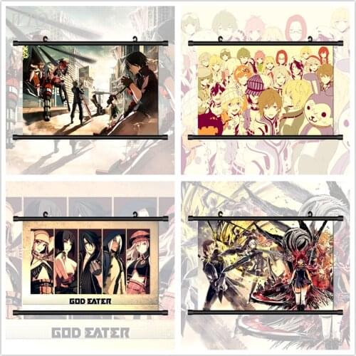 God Eater Anime HD Print Anime Posters Wall Poster Canvas Painting Wall Decor Poster Wall Art Picture Room Decor Home Decor