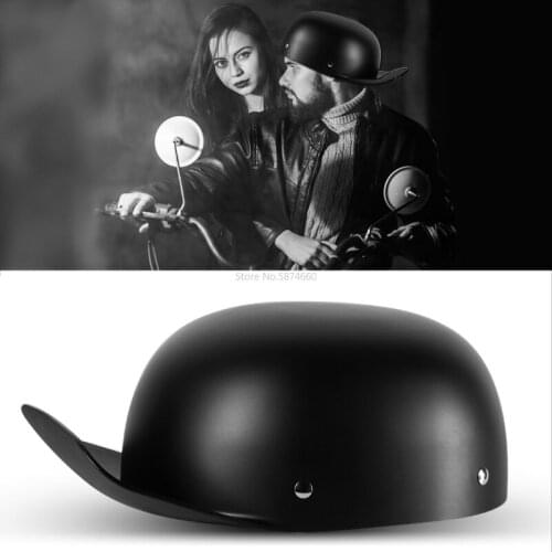 Black Gray Red Adult Open Face Indian Half Helmet Moto vintage Motorcycle Motorbike Biker Riding Crash Scooter Cruiser Chopper