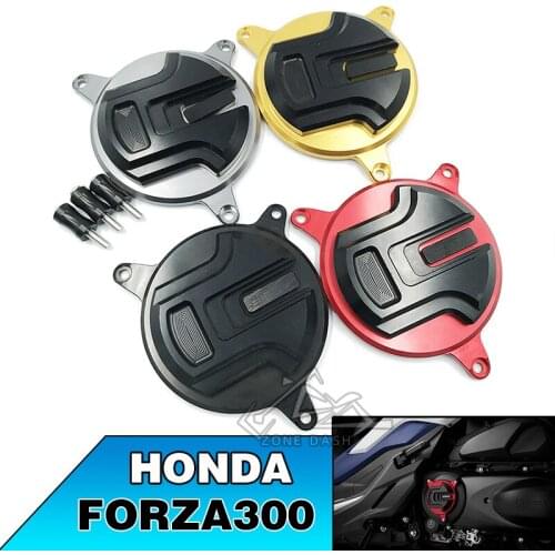 Motorcycle Engine Stator Cover Protective Guard Cover Decorative Cover Cap For FORZA300 2018-2021 FORZA250 '17-‘21’ MF13 2018