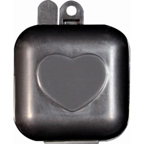 Mini Transparent black SD Card Earplugs Earbuds Hold Plastic Case Storage Box Carrying Pouch Container F20173468