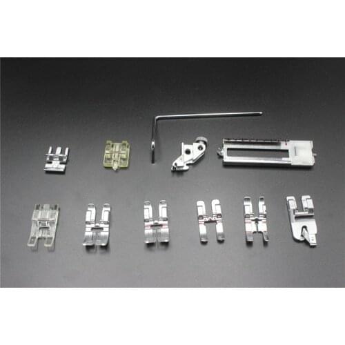 11size FEET KIT for Pfaff domestic sewing machine pfaff presser foot for Pfaff 130 230 295 with Walking foot IDT # CY-011-001