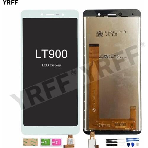 New LCD Display Touch Screen Digitizer For QMobile QSmart LCD Screens Assembly Panel Sensor Phone Repair Sets Free Ship
