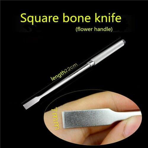 Animal Orthopedic instrument medical stainless steel square flat bone knife bone chisel Osteotome face nose cosmetology plastic