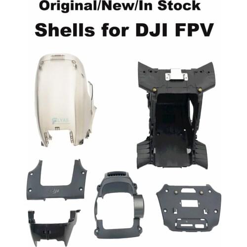 Genuine DJI FPV Body Shell Part - Upper/Top Cover Middle Frame Module Bottom/Protective Shell Spare Parts for Replacement