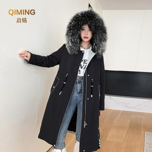 Женские зимние парки QIMING China At AliExpress