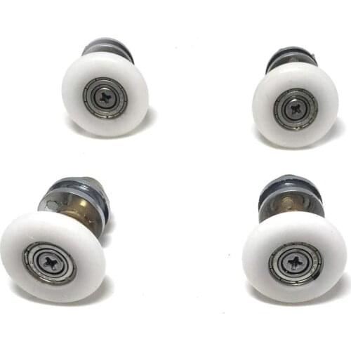 4pcs/Set Shower Door Rollers/Runners/Wheels