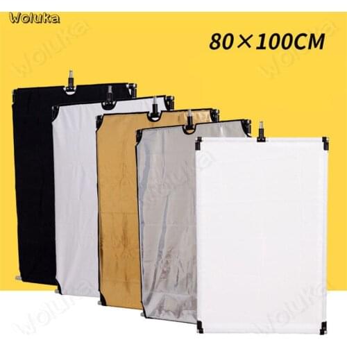 Photographic shed detachable black flag 80*100cm Black Flag plate shielding soft light reflector board shading plate CD15 T02
