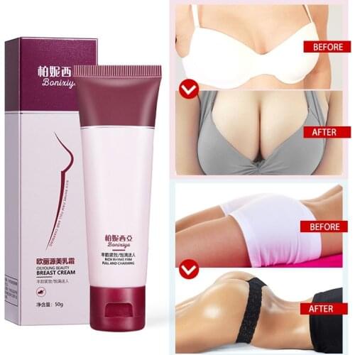 Breast Butt Enhancer Skin Firming And Lifting Body Cream Elasticity Breast Hip Enhancement Cream Busty Sexy Body Care 50g