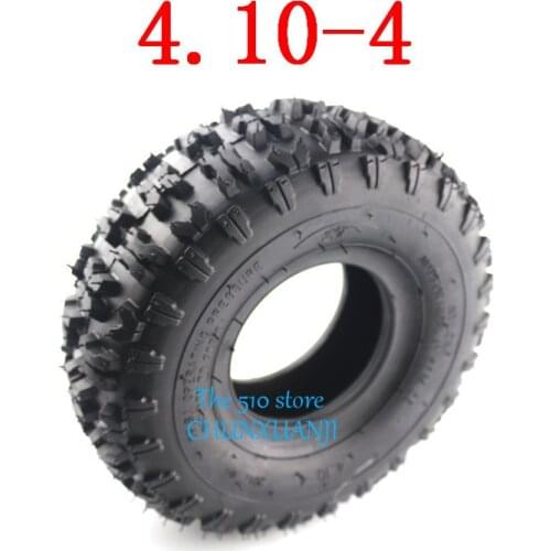 High-quality 4.10/3.50-4 410/350-4 ATV Quad Go Kart 47cc 49cc Chunky 4.10-4 Tire inner tube Fit All Models 3.50-4 4"