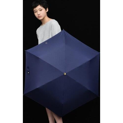 Folding Ultralight Umbrella Anti UV Parasol Japanese Style Simple Design Girls Umbrellas Portable Windproof Sun Rain Umbrella