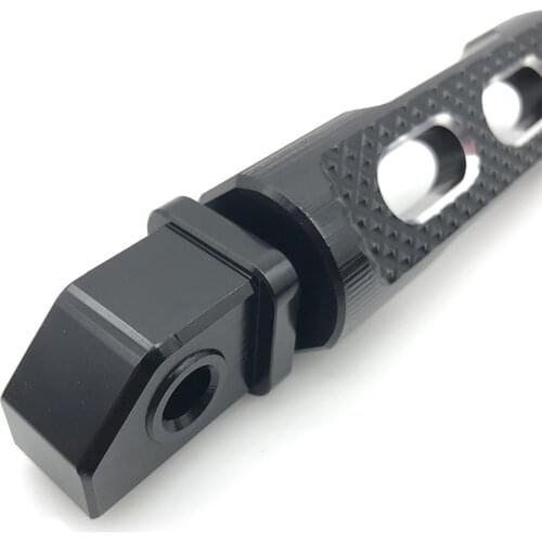 1 Set Motorcycle Rear Passenger Footpegs Footboards Pedals, Compatible with Honda Rebel CMX500 CMX300, Replacement Accessory