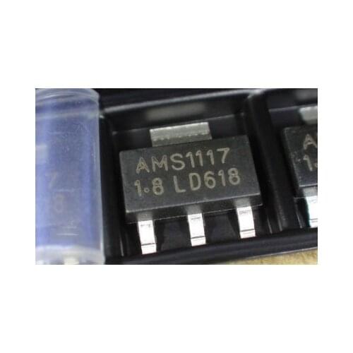100pcs/lot AMS1117-1.8 AMS1117 1117 CD1117-1.8 1.8V 1A SOT223 Best quality