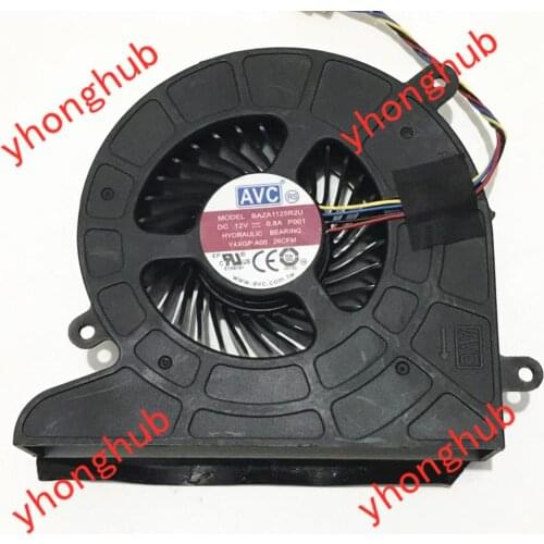 AVC BAZA1125R2U P001 DC 12V 0.8A 4-Wire Server Laptop Cooling Fan