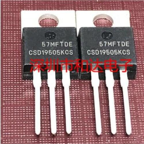 Free shipping 10PCS CSD19505KCS TO-220 80V 150A