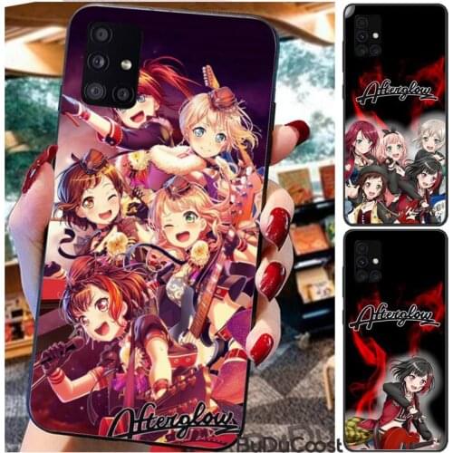 Reall nice anime BanG Dream Phone Case For For Samsung Galaxy A10 A20 A30 A40 A50 70 A10S 20S A2 Core C8 A30S A50S A31