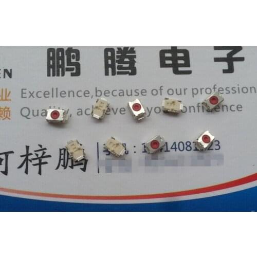 20PCS/lot Imported Yuan Di DIP Trust Switch 3 * 4 * 1.5 Patch 2 Feet Fixed Point Waterproof Turtle Buttons