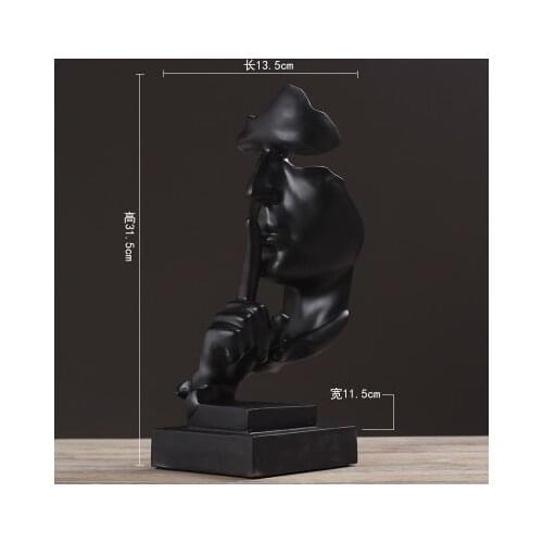 Crafts Arts Collection Fairy Abstract sculpture crafts creative Nordic retro silence display American Cafe Vintage cabinet home