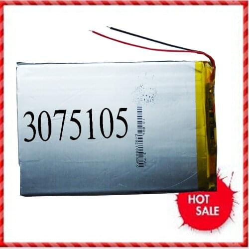 Mobile MID Tablet PC battery super capacity 3075105 battery polymer battery A core