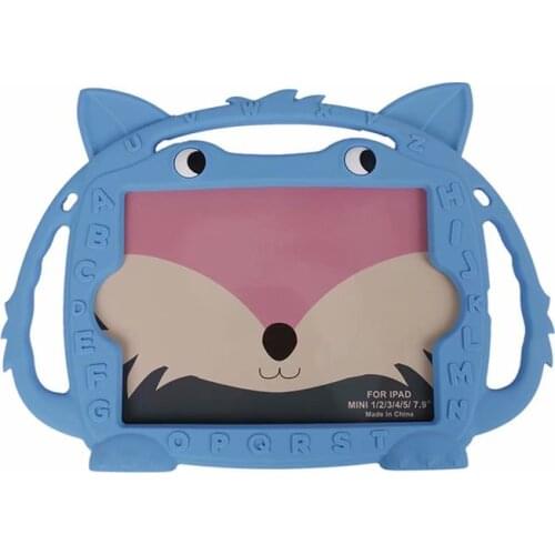Cartoon Kids Safe Silicone Tablet Shell for Ipad Mini Case 1 2 3 7.9" Shockproof Washable Case for Ipad Mini 4 5 Cover Funda+pen