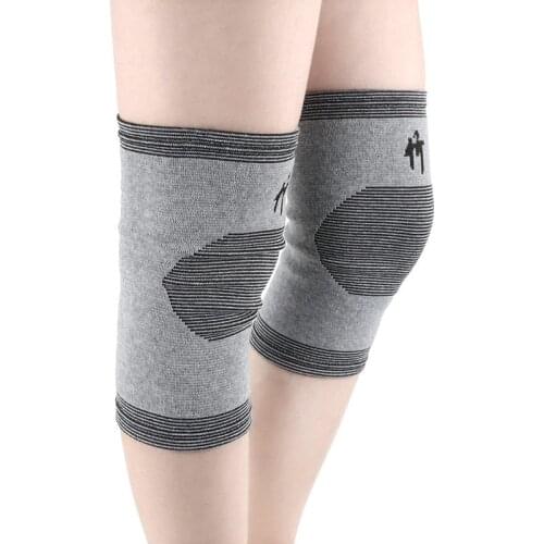 Bamboo Charcoal Kneepad Protect Knees And Elbows Support Fitness Gear Warm Breathable Sports Safety Basketball Protector