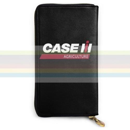 New Case IH Tractor Agriculture Logo new mens and womens smart leather wallet credit card bank card bag. Long mobile wallet