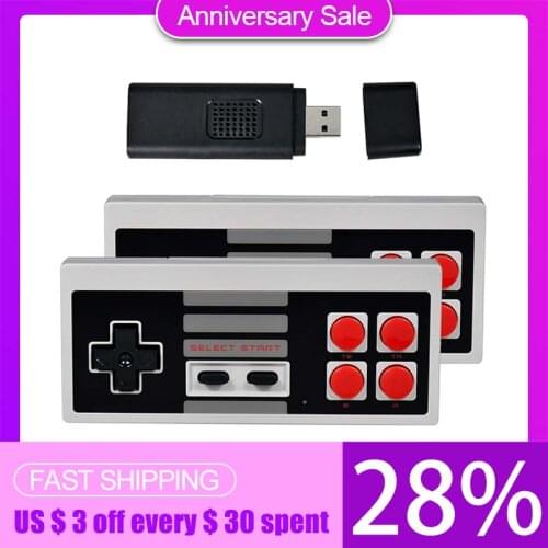 Pk02 Usb Tv Game Console Stick 8 Bit Wireless Controller Build In 620 Classic Video Games Player