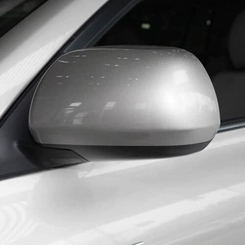 Silver ABS Car Left Exterior Side Wing Rearview Mirror Cover Cap Decor Fit for Toyota Highlander 2008 2009 2010 2011 2012 2013