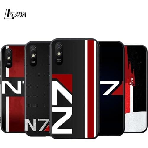 N7 Mass Effect Amazing Silicone Cover For Xiaomi Redmi K40 K30i K30T K30S K30 K20 10X Ultra Pro Black Soft Phone Case Shell