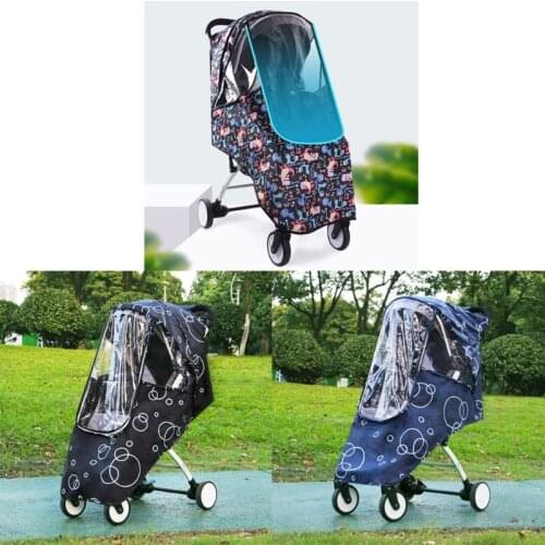 Universal Waterproof Winter Thicken Rain Cover Wind Dust Shield Full Raincoat for Baby Stroller Accessories Pushchairs