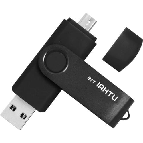 UTHAI T18 USB OTG Flash Drive 32G 16G 8G Smartphone Pen Drive to Micro USB Portable Storage Disk Metal Memory USB2.0 Stick