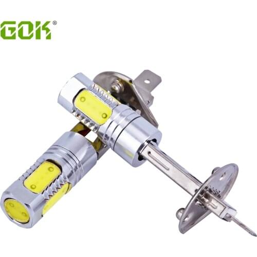 External Lights 2pcs H1 7.5w led Super Bright Car Led Front led h1 h3 881 Headlights High Power Light Fog Bulb Lights Lamp 12v