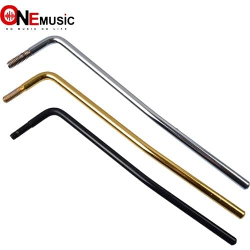 1 Pcs Screw-in Electric Guitar Tremolo Arm Whammy Bar Thread 6MM Black Gold Chrome