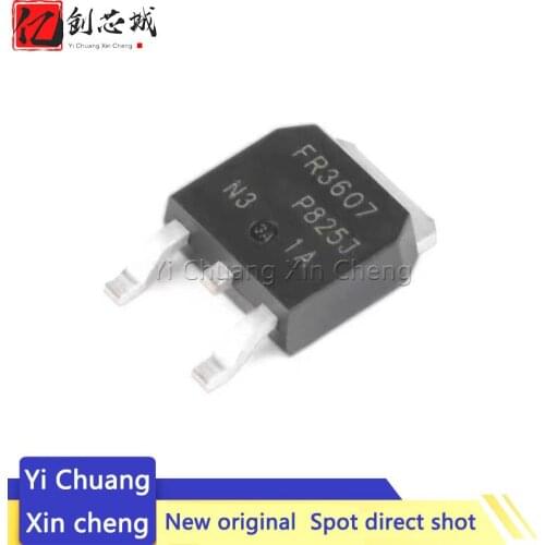 10PCS New IRFR3607 FR3607 IRFR3607TRPBF TO-252