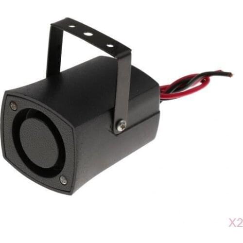 2 Pieces Durable Car Reversing Horn Alarm Beeper Buzzer Warning